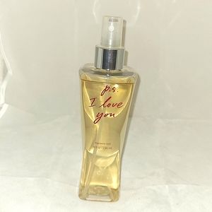 P.S I Love You Bath and Body Works Spray 8oz Body Spray Rare